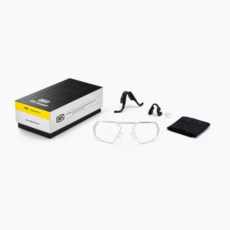Korekčná vložka do okuliarov 100% RX Optical Insert S3/Speedcraft clear/black
