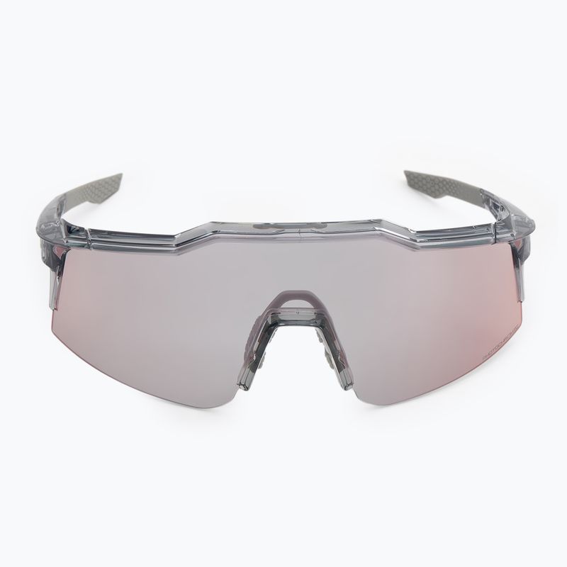 Slnečné okuliare 100% Speedcraft SL polished translucent grey/rose gold mirr photochr 6