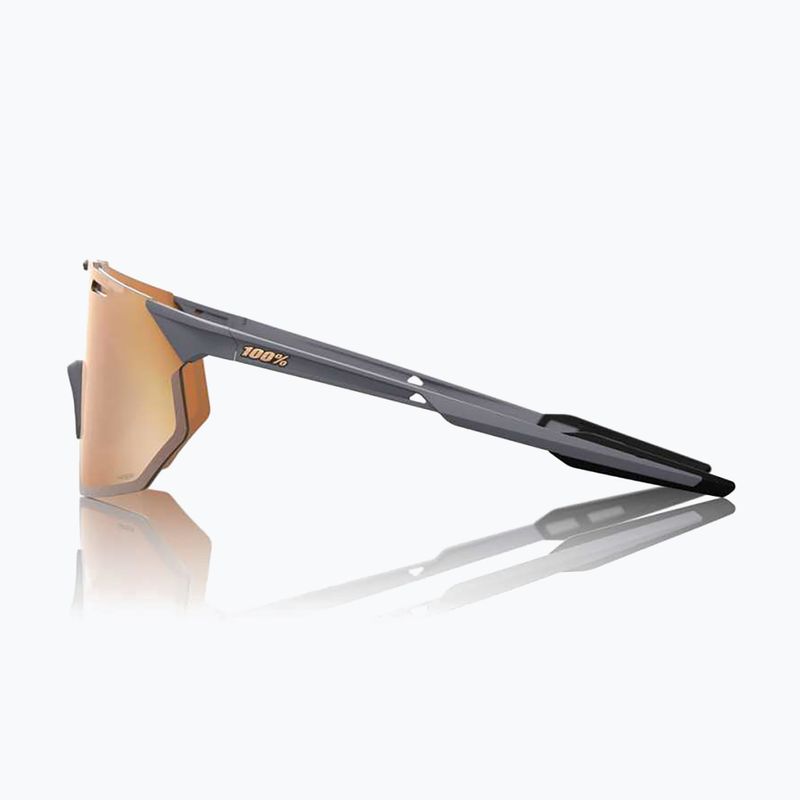 Slnečné okuliare 100% Hypercraft SQ soft tact grey/hiper copper mirror 3