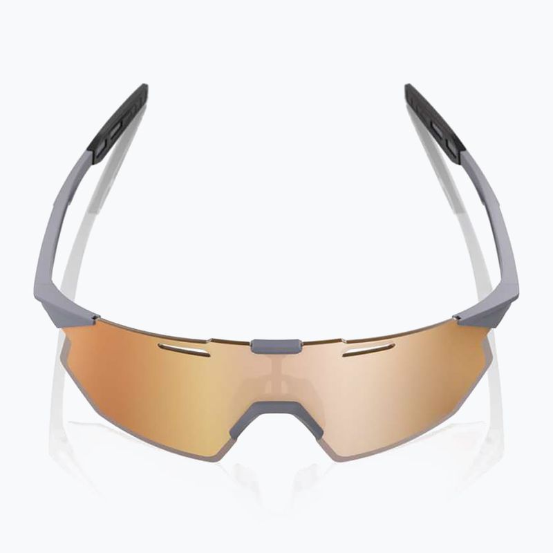 Slnečné okuliare 100% Hypercraft SQ soft tact grey/hiper copper mirror 4