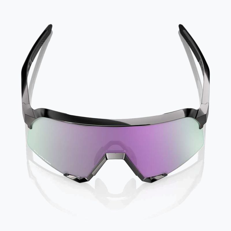 Slnečné okuliare 100% S3 polished black/hiper polarized lavender mirror 4