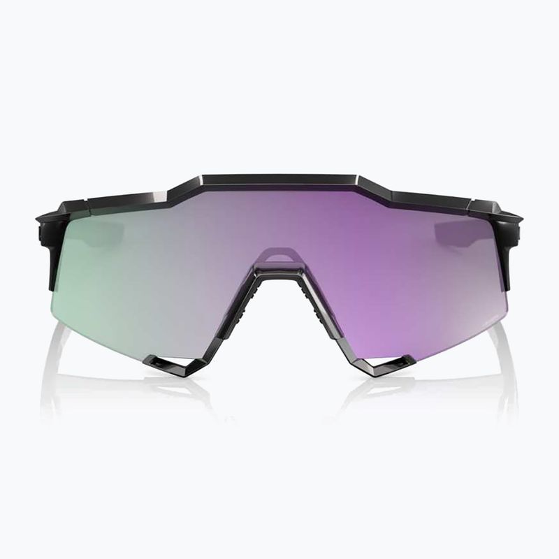 Slnečné okuliare 100% Speedcraft polished black/hiper polarized lavender mirror 2