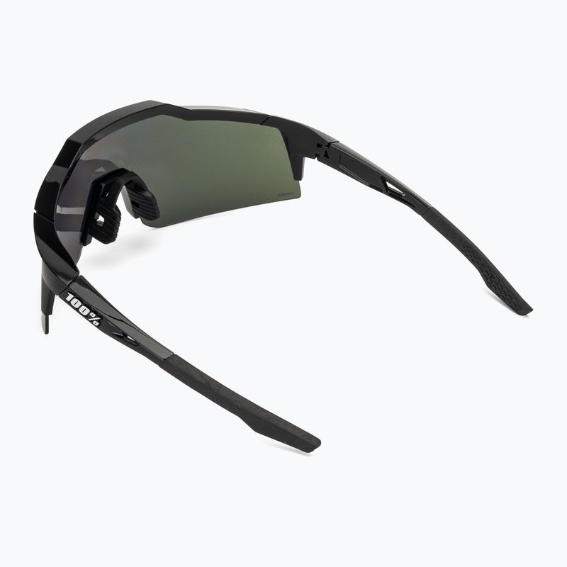 Slnečné okuliare 100% Speedcraft SL polished black/hiper polarized lavender mirror 3