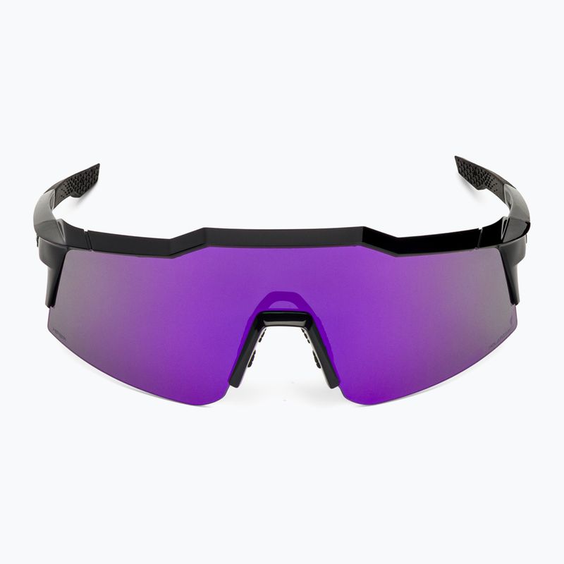 Slnečné okuliare 100% Speedcraft SL polished black/hiper polarized lavender mirror 4
