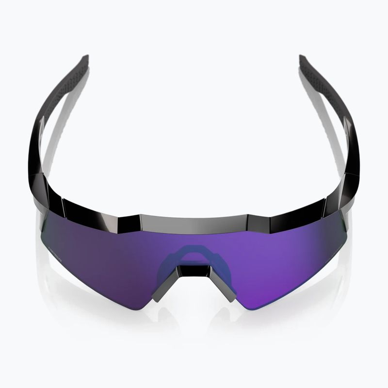 Slnečné okuliare 100% Speedcraft SL polished black/hiper polarized lavender mirror 3