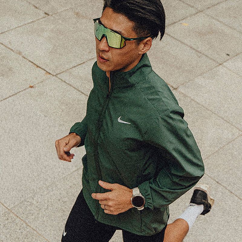 Slnečné okuliare 100% Hypercraft SQ matte juniper/hiper mint mirror 5