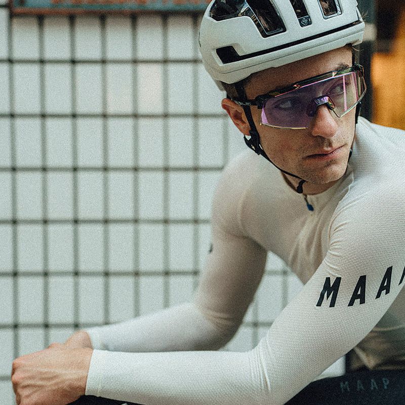 Slnečné okuliare 100% Aerocraft gloss black/purple mirror photochromic 6