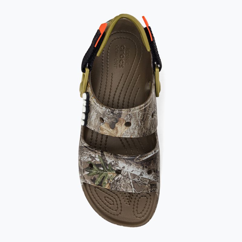 Sandále Crocs Realtree Edge AT hnedé 207891-267 6