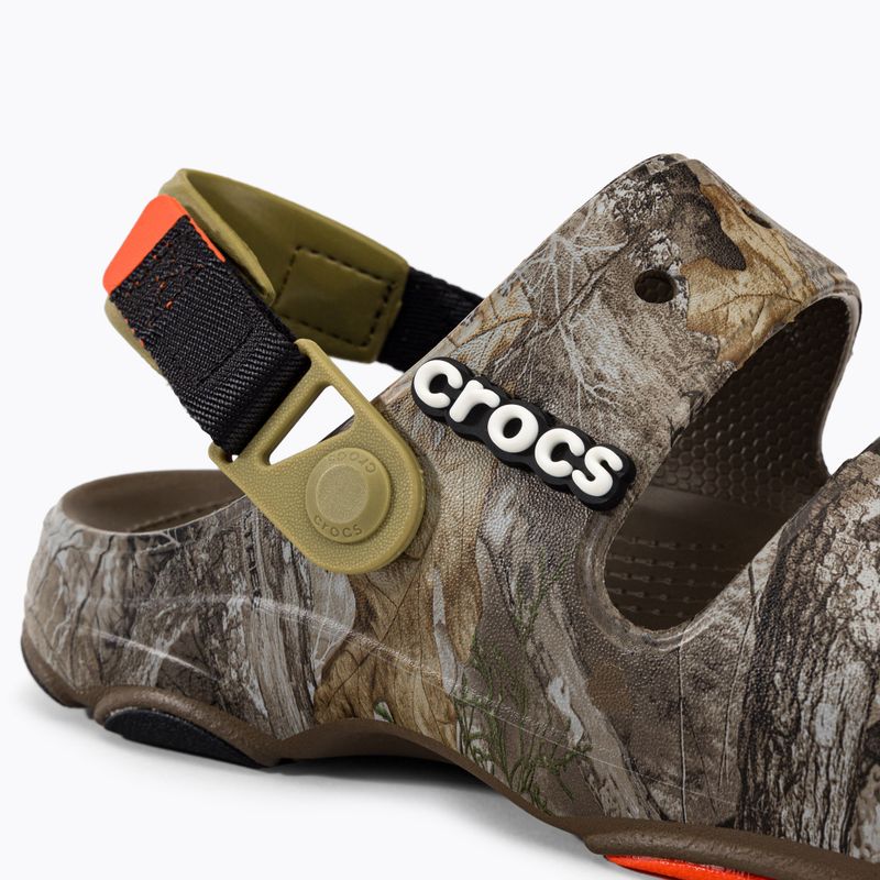 Sandále Crocs Realtree Edge AT hnedé 207891-267 8