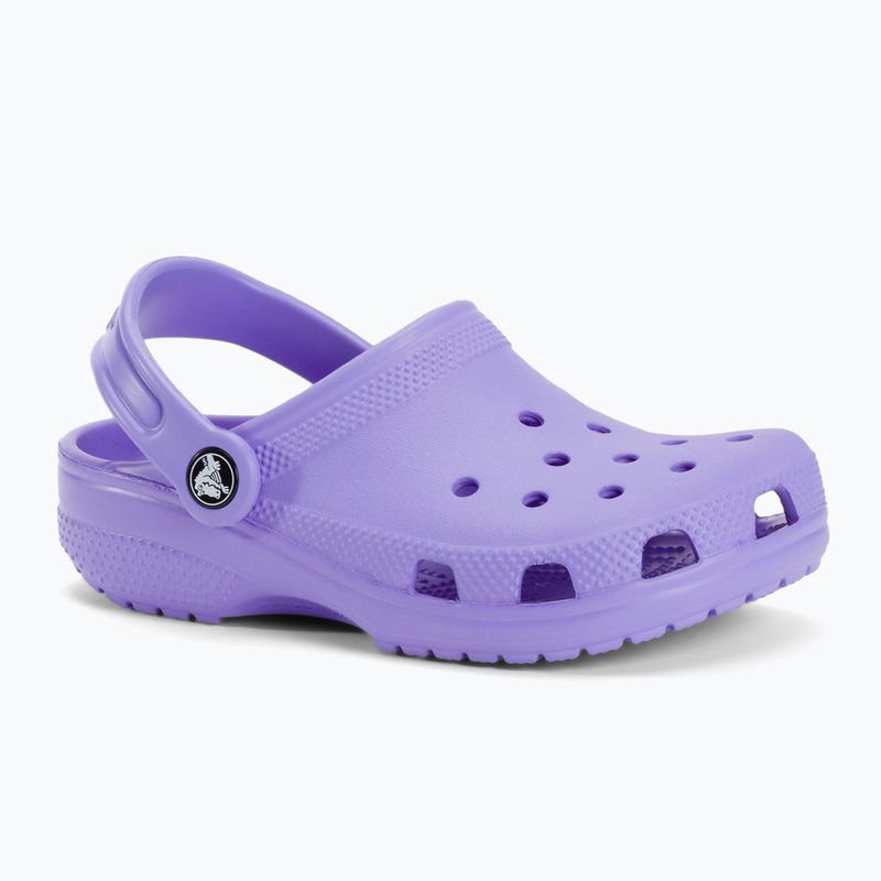 Detské digitálne fialové žabky Crocs Classic Clog