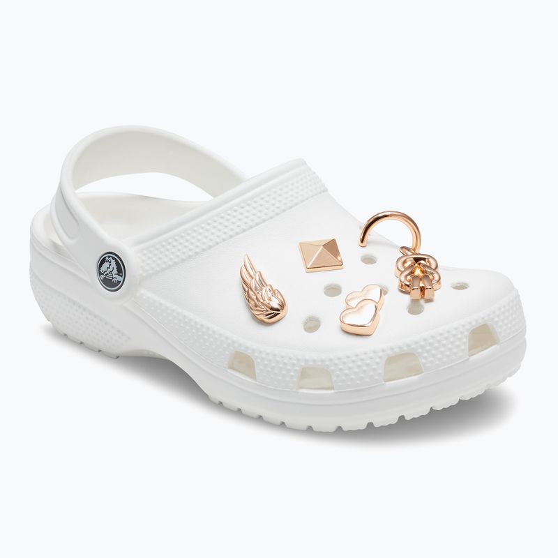 Ozdoby na topánky Crocs Jibbitz™ Elevated Gold Gurl 5 ks 2