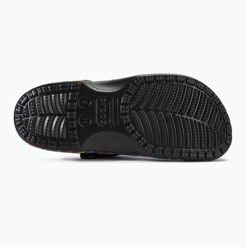 Dámske žabky Crocs Baya Seasonal Printed Clog black/multi 5