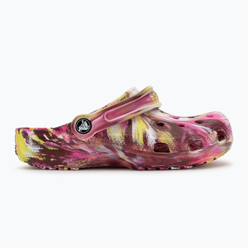 Crocs Classic Marbled Clog electric pink/multi žabky 3