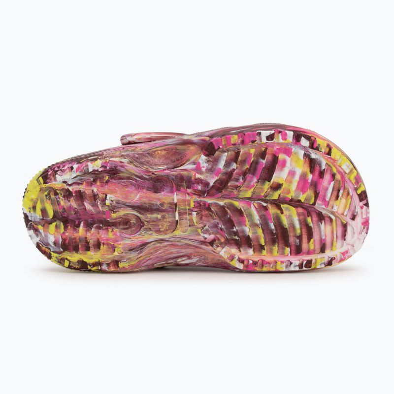 Crocs Classic Marbled Clog electric pink/multi žabky 5