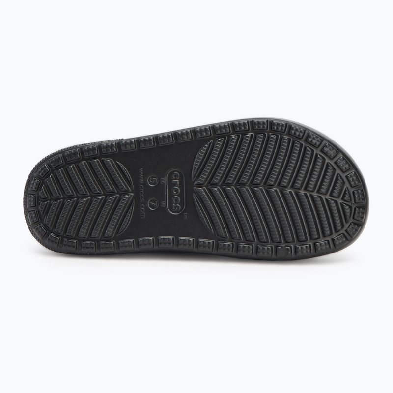 Šľapky Crocs Classic Cozzzy Sandal black/black 4