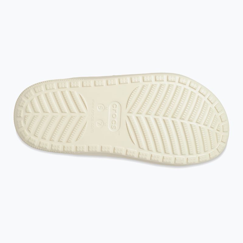 Šľapky Crocs Classic Cozzzy Sandal bone/mushroom 11