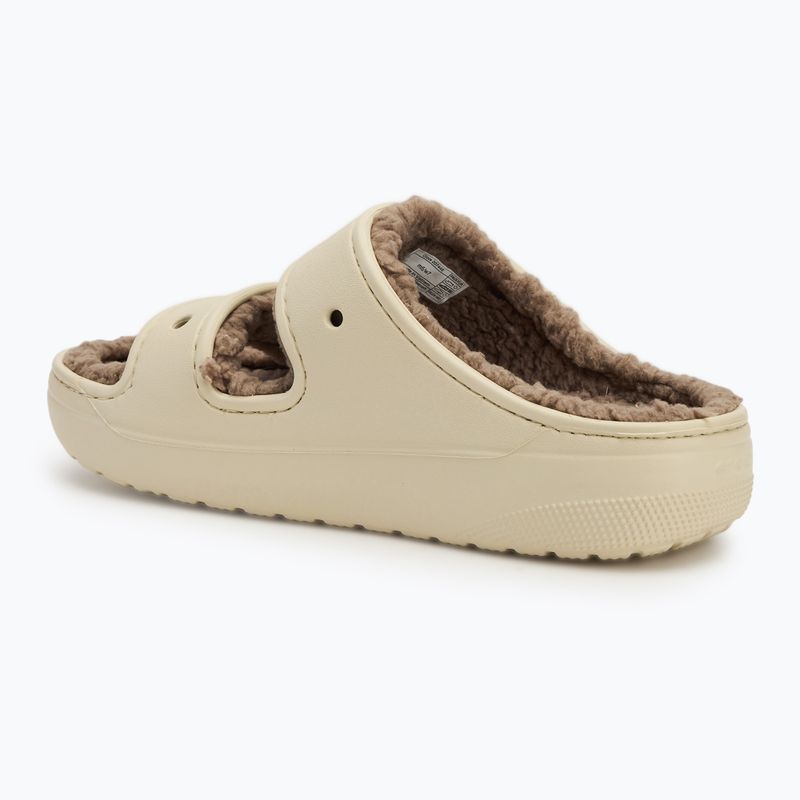 Šľapky Crocs Classic Cozzzy Sandal bone/mushroom 3