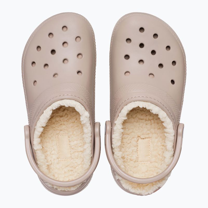 Šľapky Crocs Classic Lined Clog mushroom/bone 13