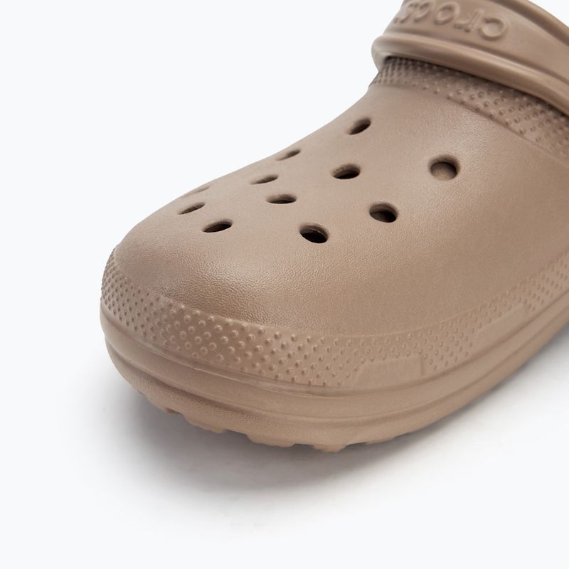 Šľapky Crocs Classic Lined Clog mushroom/bone 8