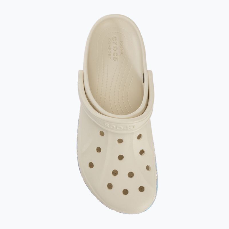Šľapky Crocs Bayaband Chevron Band Clog stucco/multi 6