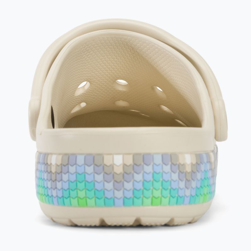 Šľapky Crocs Bayaband Chevron Band Clog stucco/multi 7