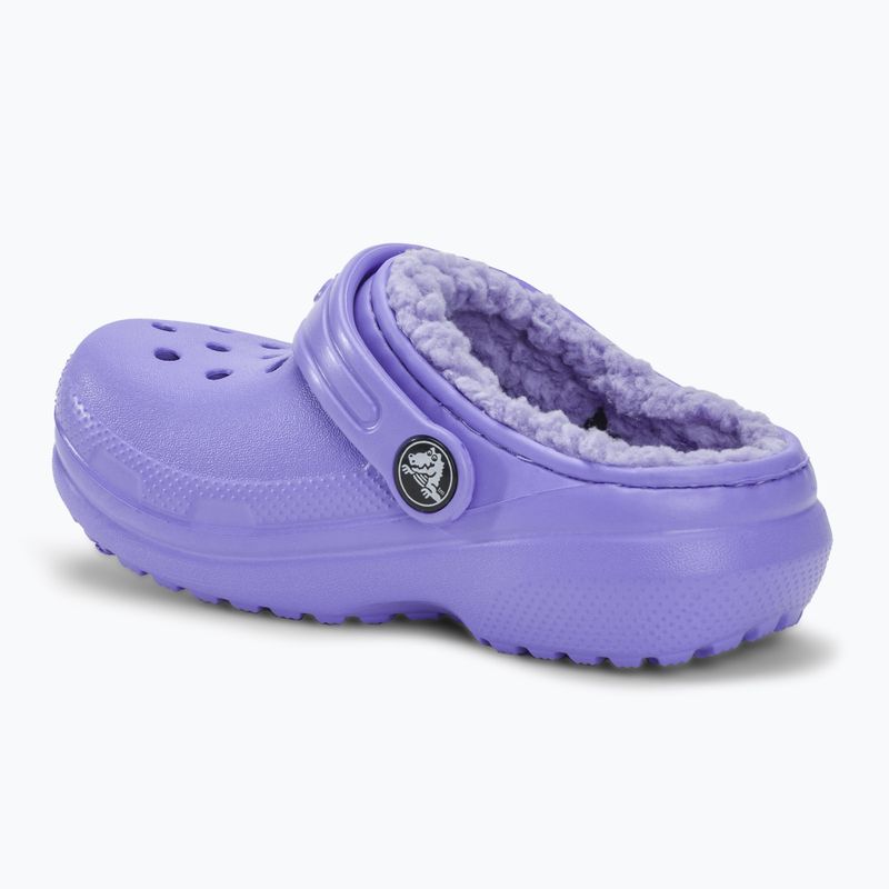 Detské Šľapky Crocs Classic Lined digital violet 4