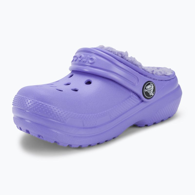 Detské Šľapky Crocs Classic Lined digital violet 8