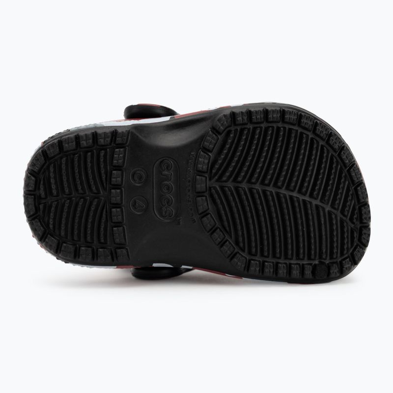Crocs Classic Camo Clog Toddler žabky black/red 5