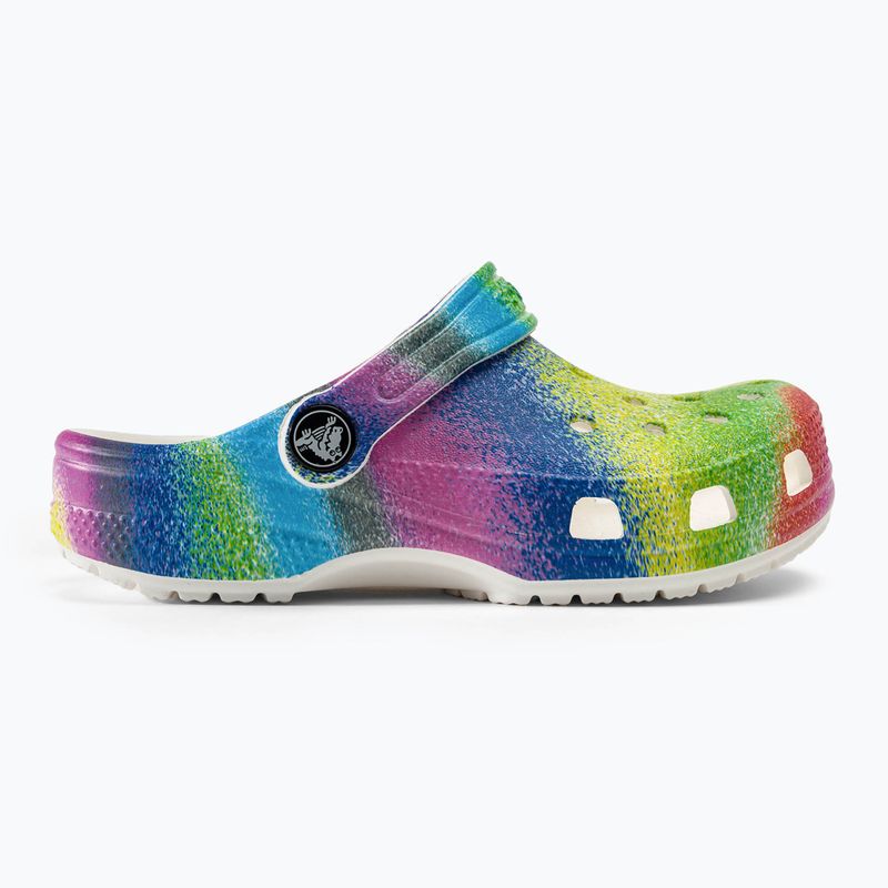 Šľapky detské ,sandále, Crocs Classic Spray Dye white/multi 3