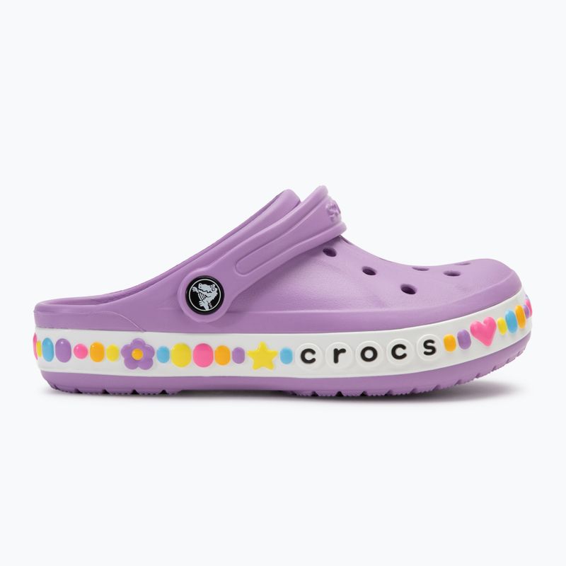 Detské šľapky Crocs Bayaband Charm Band Clogs orchid 3