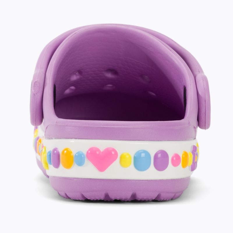 Detské šľapky Crocs Bayaband Charm Band Clog Toddler orchid 7