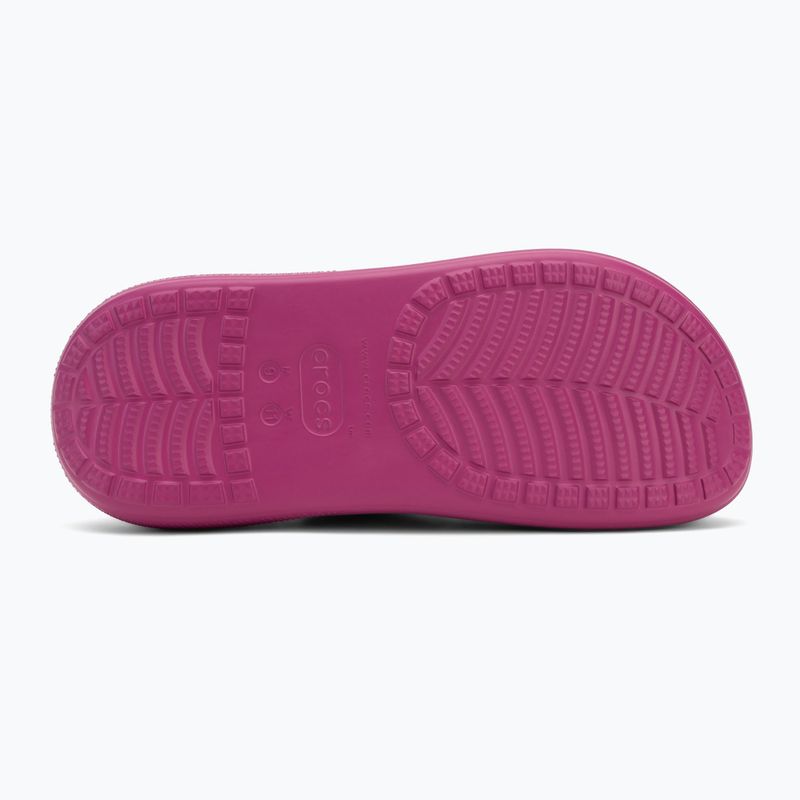 Žabky Crocs Classic Crush Clog fuchsia fun 5