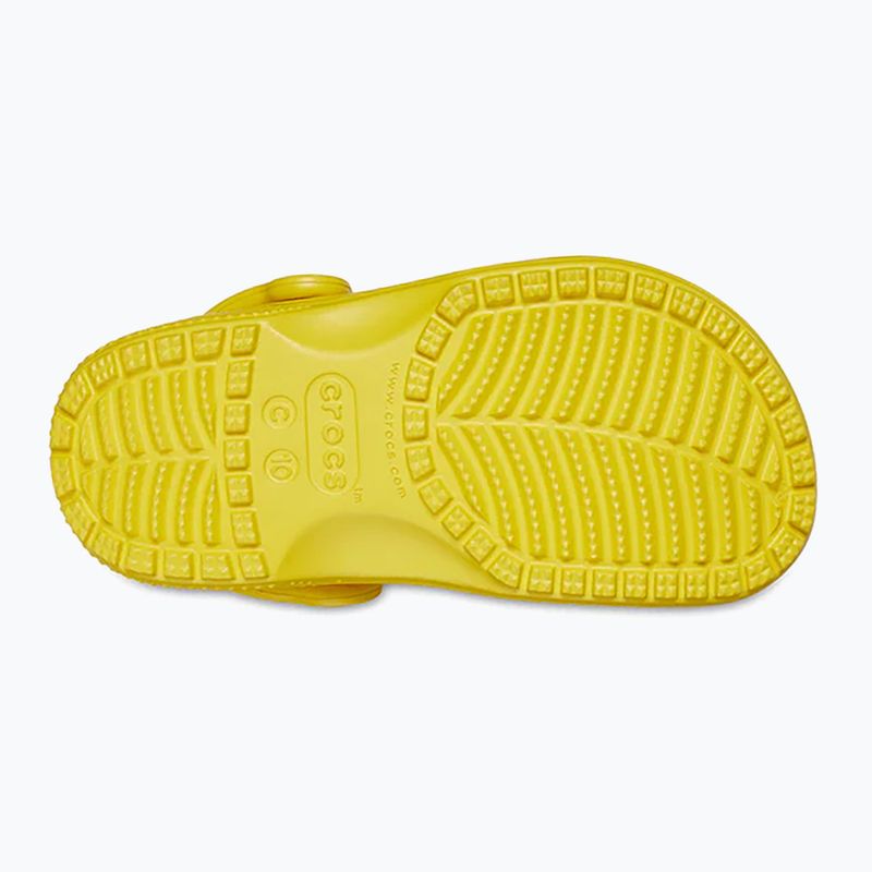 Detské šľapky Crocs Classic Clog Toddler sunflower 14