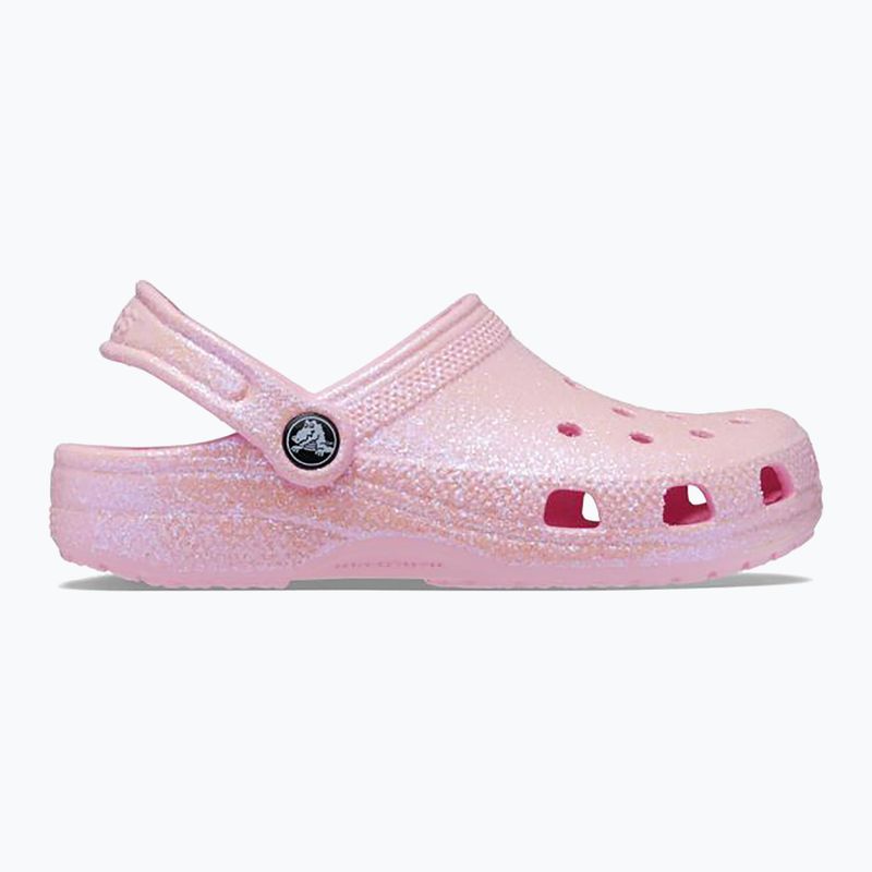 Šľapky detské ,sandále, Crocs Classic Glitter Clog flamingo 10