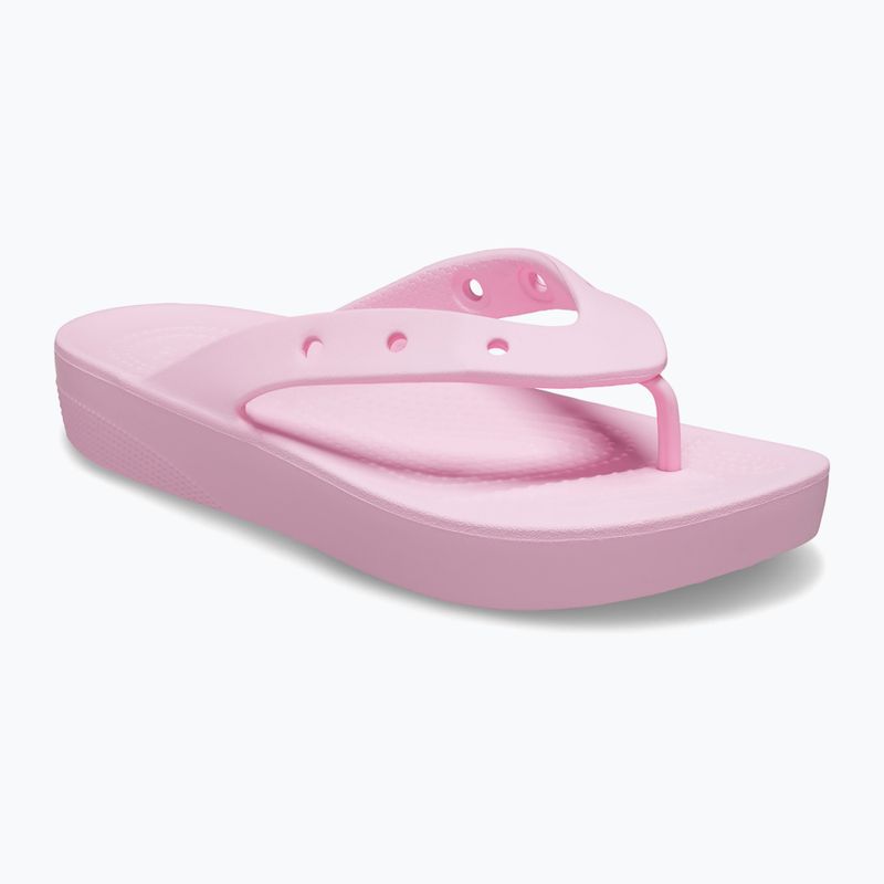 Dámske žabky Crocs Classic Platform flamingo 8