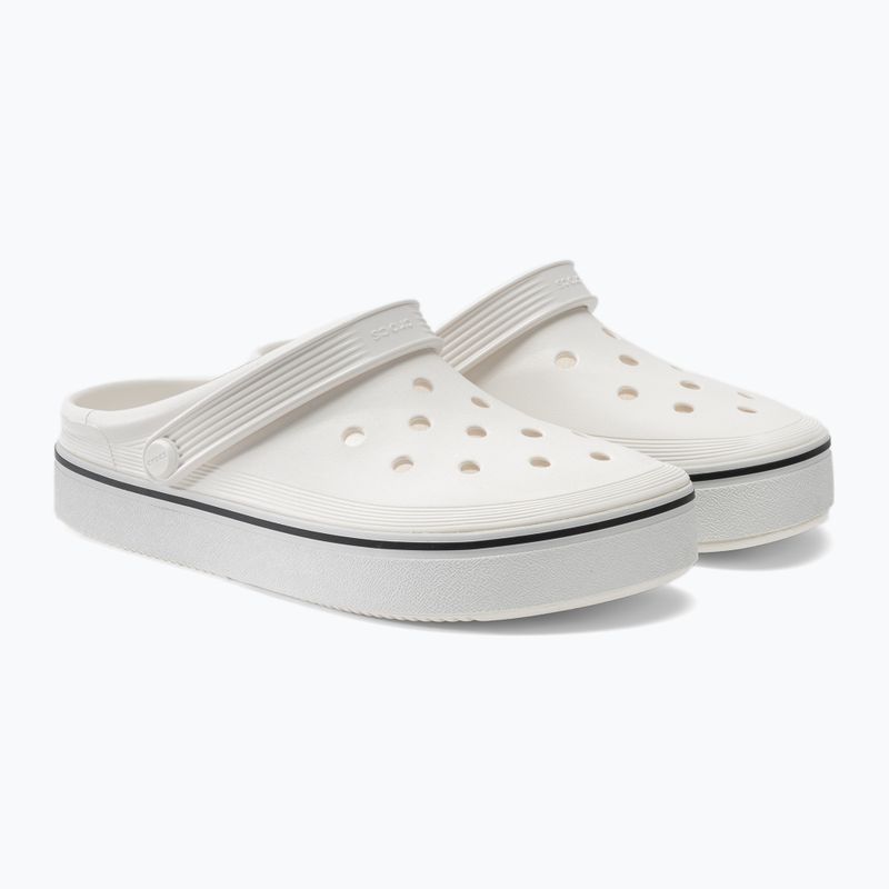 Pánske dreváky Crocs Crocband Clean Of Court Clog white 5