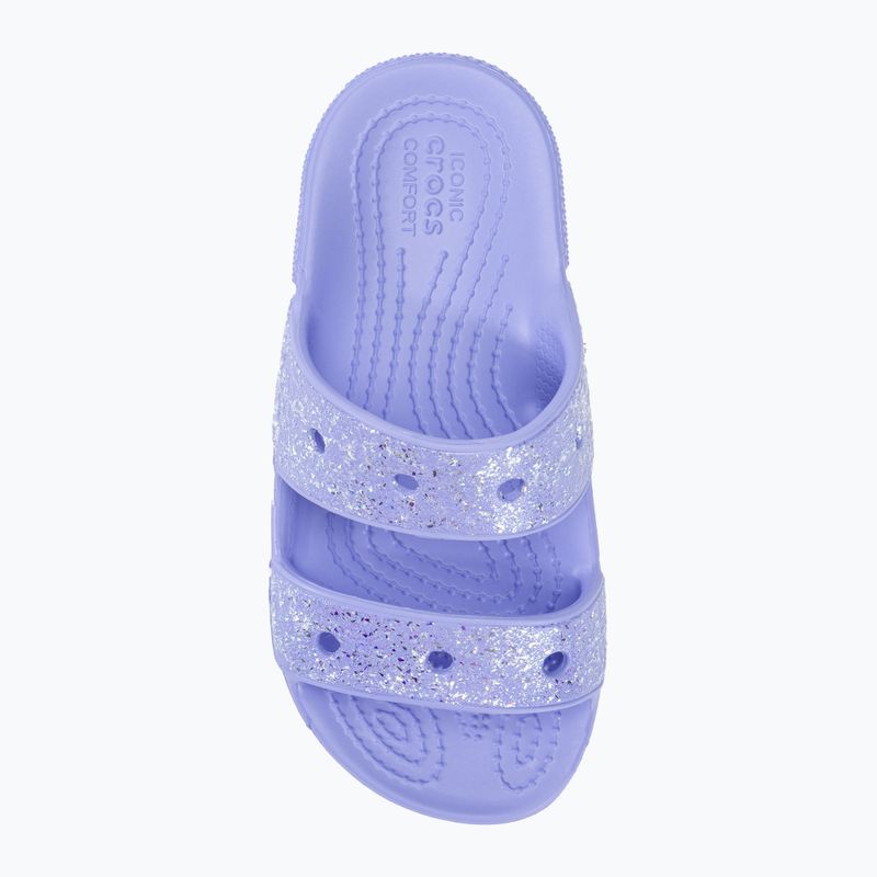 Šľapky detské ,sandále, Crocs Classic ,sandále, Crocs Glitter moon jelly 5