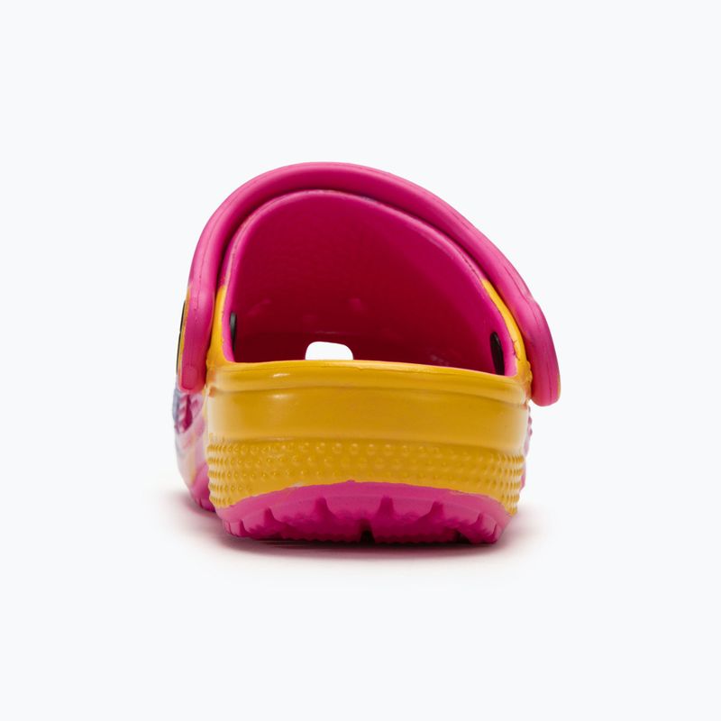 Detské šľapky Crocs Classic Ombre Clog Toddler juice/multi 7