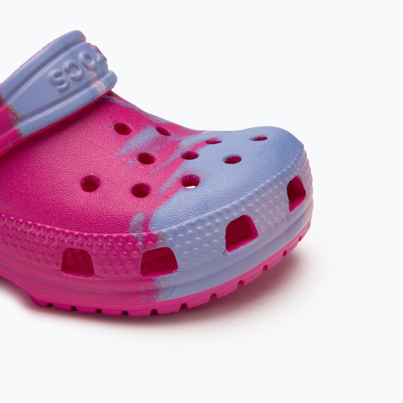 Detské šľapky Crocs Classic Ombre Clog Toddler juice/multi 8