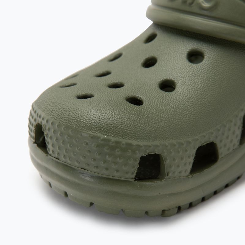 Detské šľapky Crocs Classic Clog Toddler army green 8