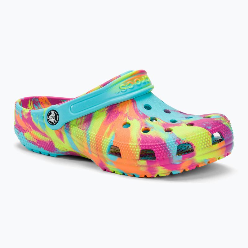 Šľapky Crocs Classic Marbled Clog neptune/multi