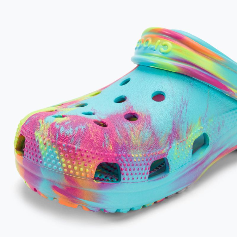 Šľapky Crocs Classic Marbled Clog neptune/multi 8
