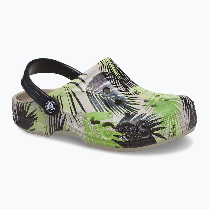 Crocs Baya Seasonal Printed Clog junior žabky cobblestone/tropical 9