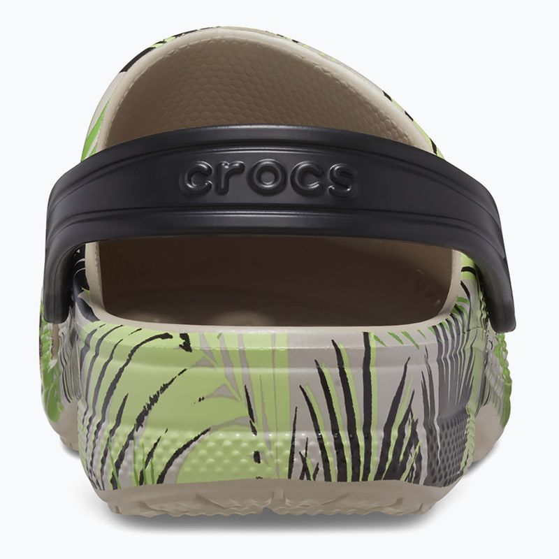 Crocs Baya Seasonal Printed Clog junior žabky cobblestone/tropical 11