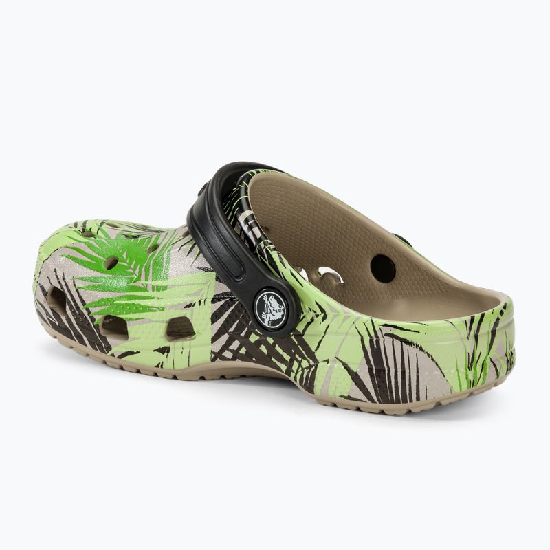 Crocs Baya Seasonal Printed Clog junior žabky cobblestone/tropical 4