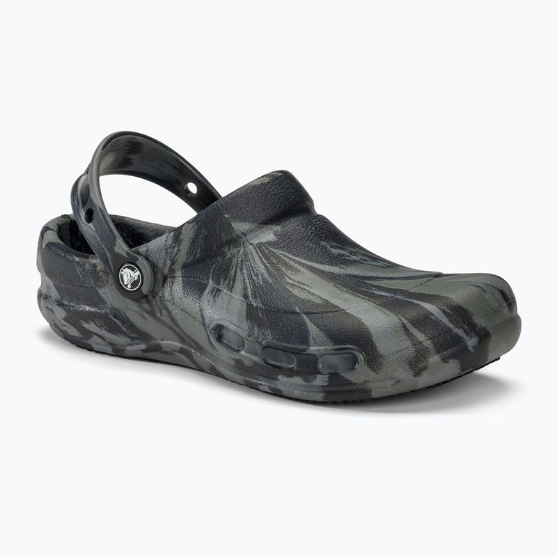 Šľapky Crocs Bistro Work Graphic Clog deep navy/multi