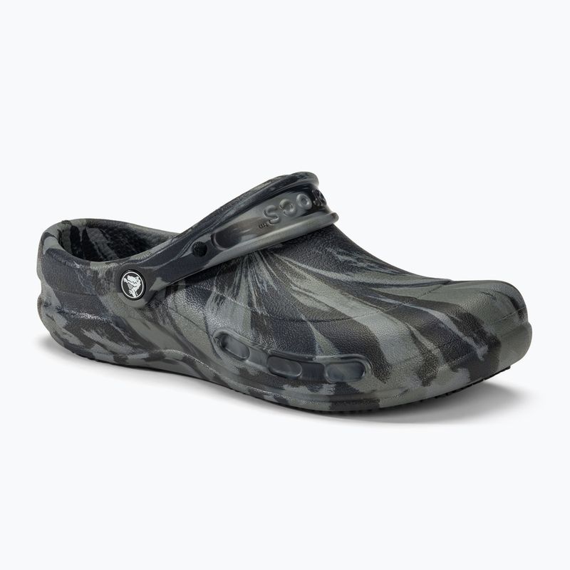 Šľapky Crocs Bistro Work Graphic Clog deep navy/multi 2
