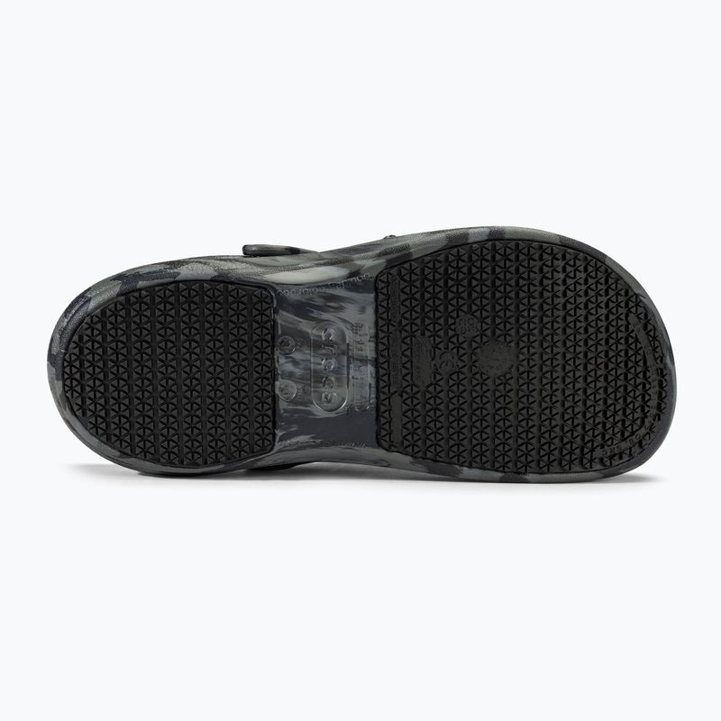 Šľapky Crocs Bistro Work Graphic Clog deep navy/multi 5