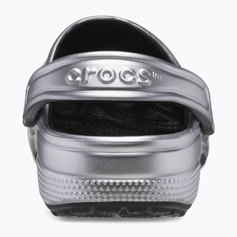 Žabky Crocs Classic strieborné/metalické 12