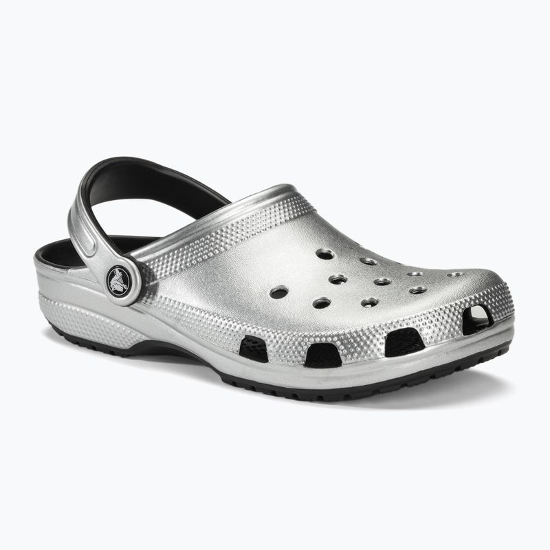 Žabky Crocs Classic strieborné/metalické 2